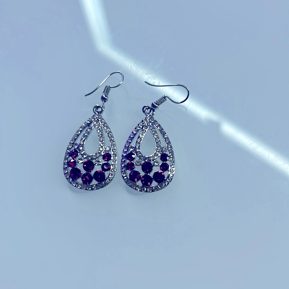Pink earrings